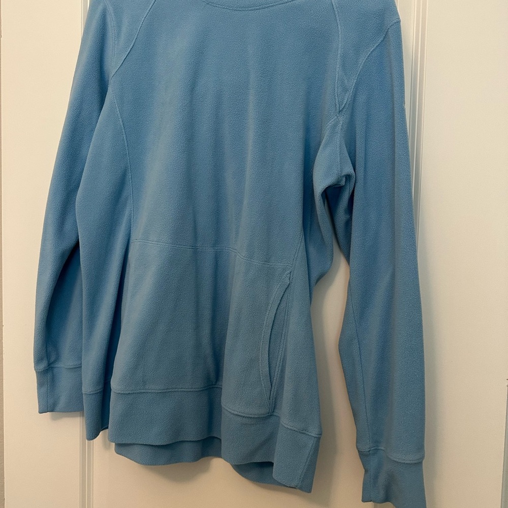 Cozy Blue Fleece Pullover